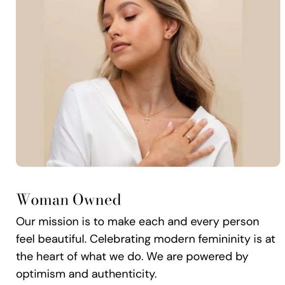 BROOK & BLOOM VERA 18K GOLD PLATED NECKLACE - Picture 5 of 8